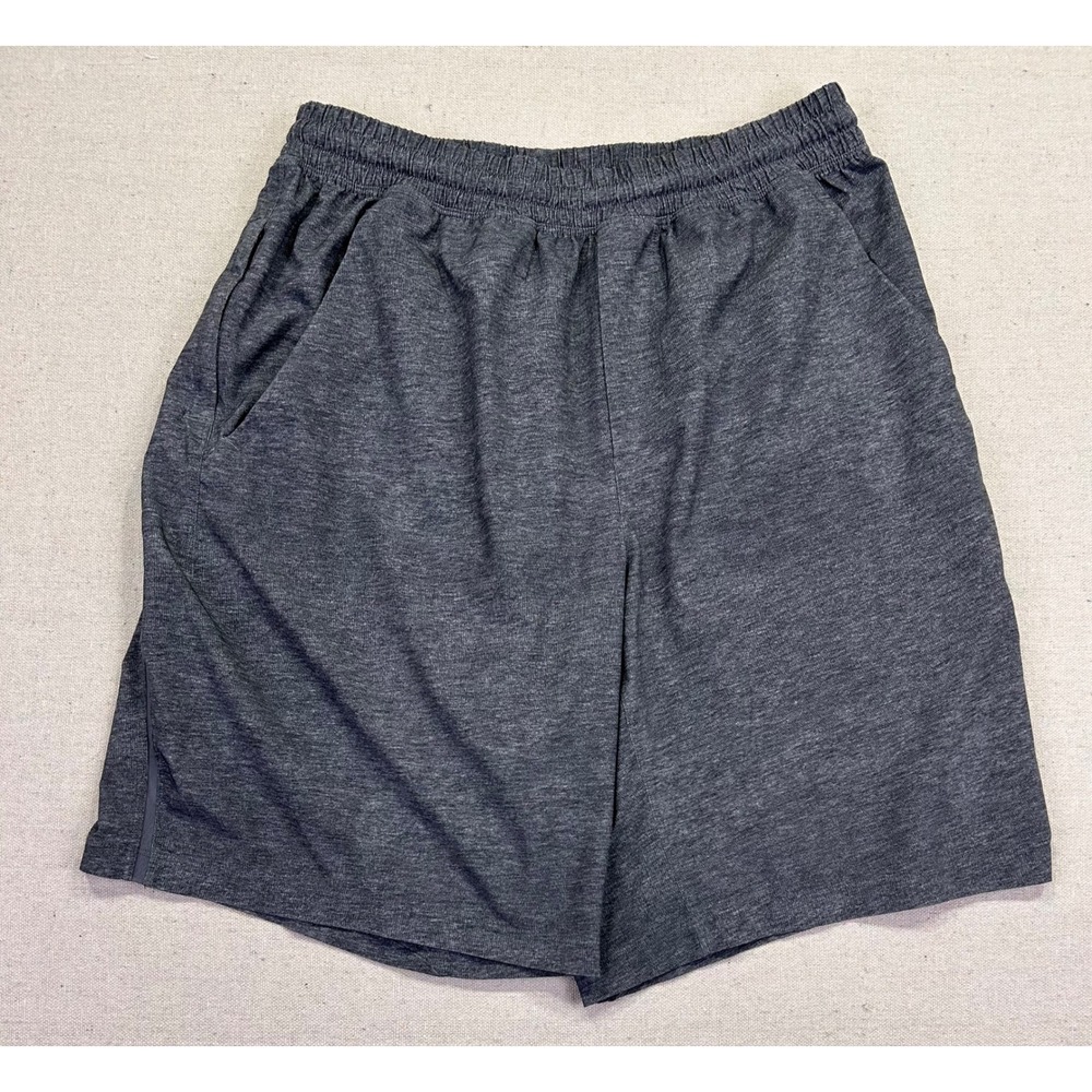 Lululemon THE Short Heathered Asphalt Grey‎ Mens Medium Athleisure Training Gym